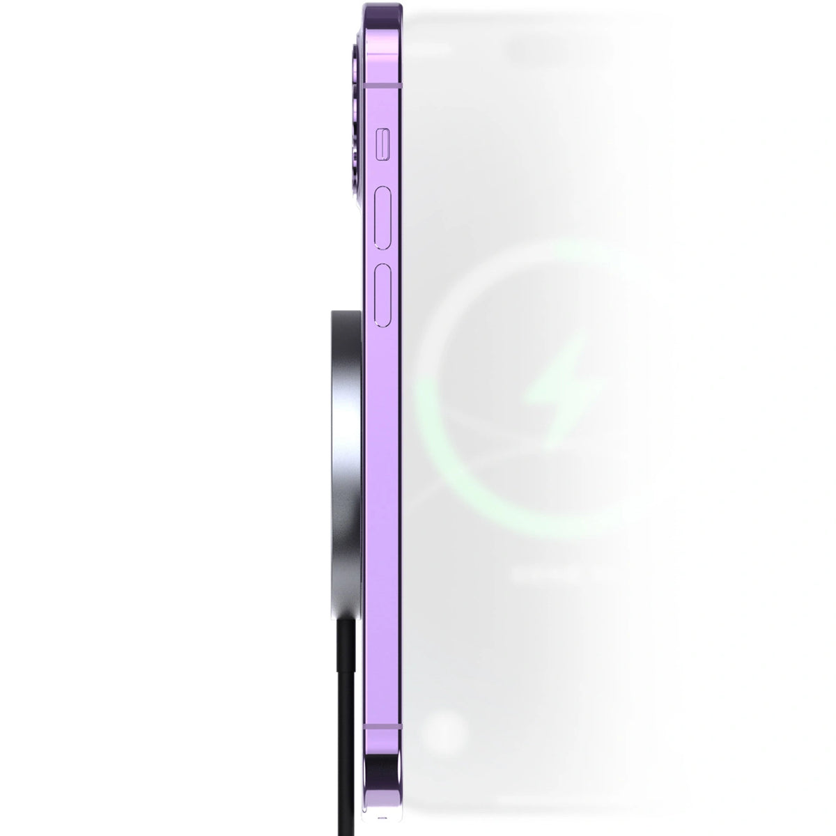 Ładowarka indukcyjna Dudao A12XS 15W kompatybilna z MagSafe - czarna – zdjęcie 6