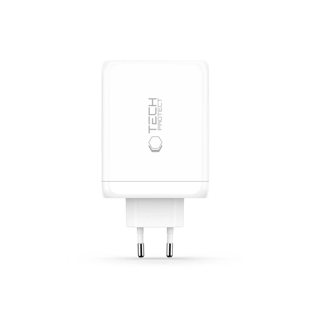 Ładowarka sieciowa Tech-Protect NC200W-GaN 4-Porty 200W - biała – zdjęcie 3