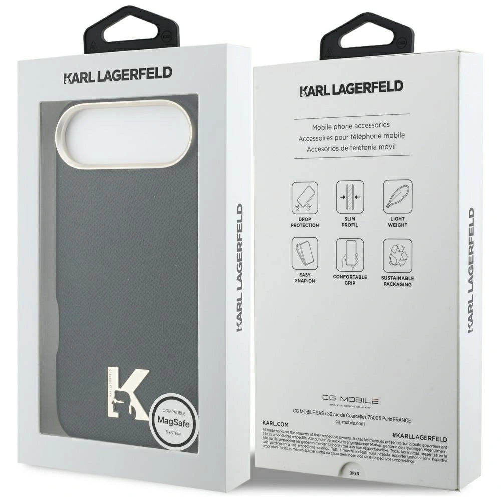 Etui Karl Lagerfeld Karl Head Logo MagSafe na iPhone Air - czarne – zdjęcie 8