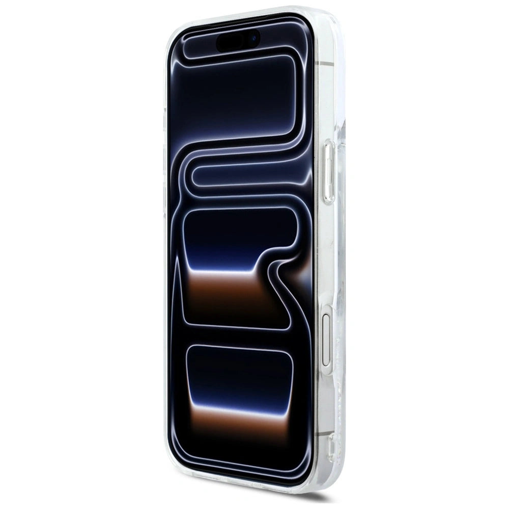 Etui Karl Lagerfeld Liquid Glitter na iPhone 17 Pro Max - przezroczyste – zdjęcie 5