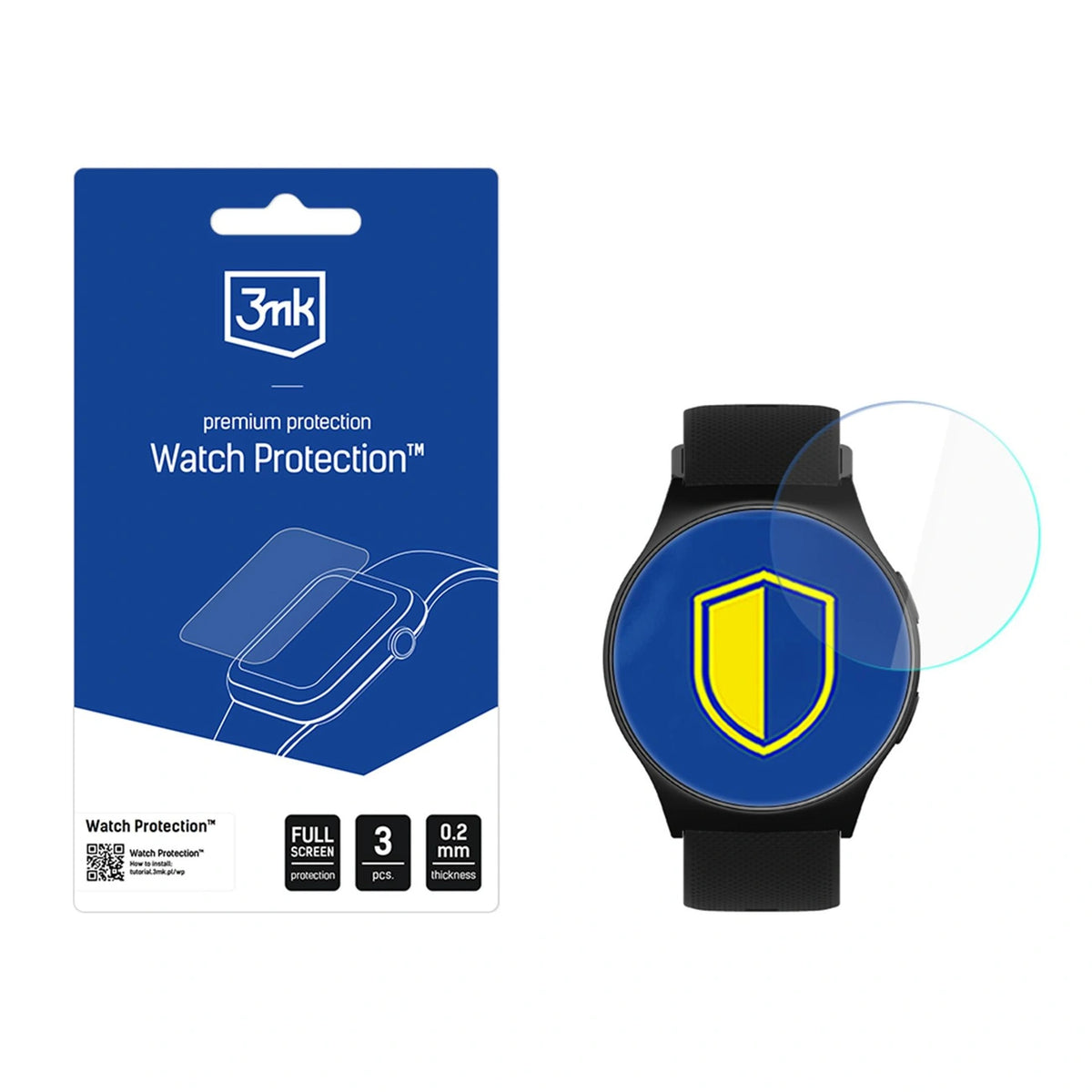 Folia na ekran smatrwatcha 3mk Watch na Motorola Moto Watch 47mm
