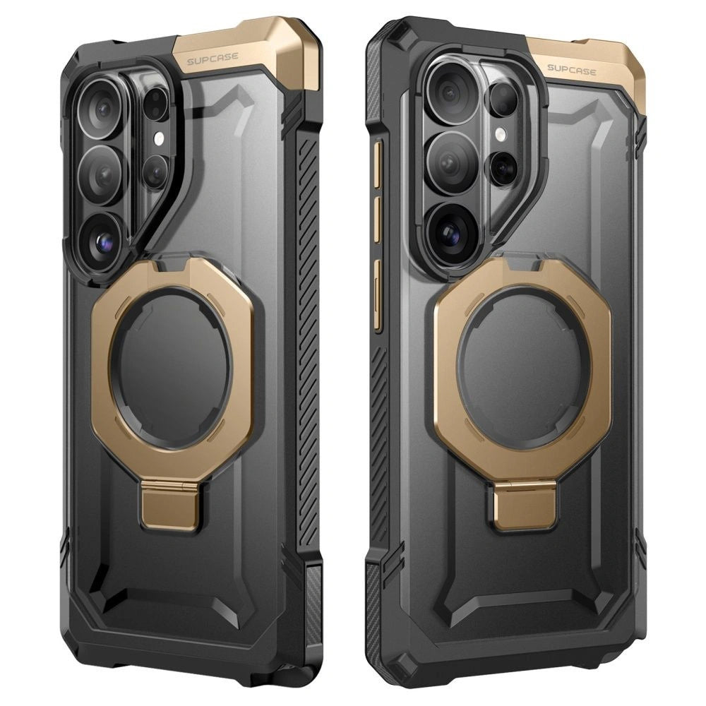 Etui Supcase UB Grip Mag na Samsung Galaxy S26 Ultra - czarno-brązowe – zdjęcie 2