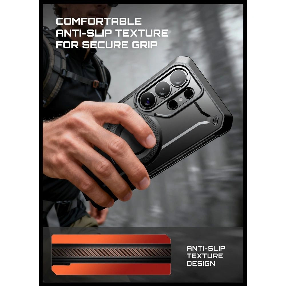 Etui Supcase Unicorn Beetle Pro Mag na Samsung Galaxy S26 Ultra - czarne – zdjęcie 8