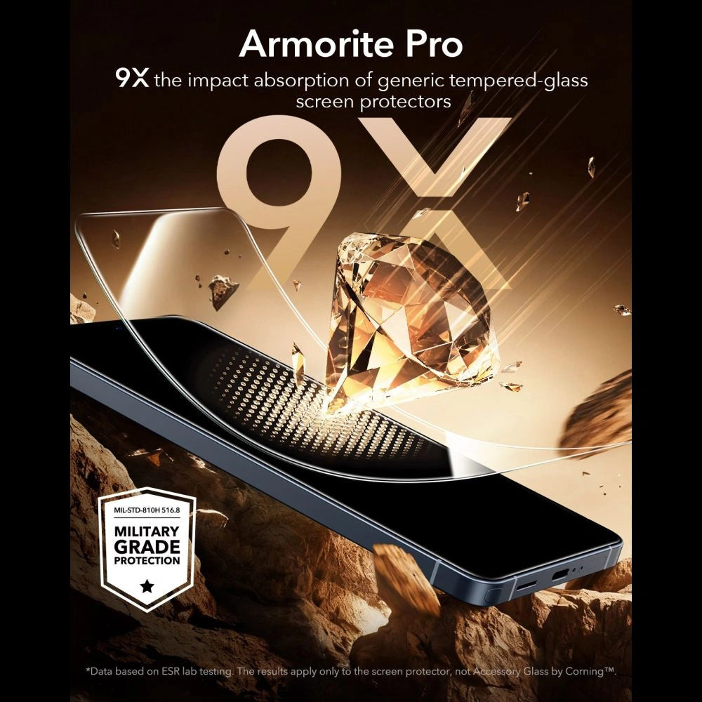 Szkło hartowane ESR UltraFit Armorite Pro na Samsung Galaxy S26 Ultra – zdjęcie 5