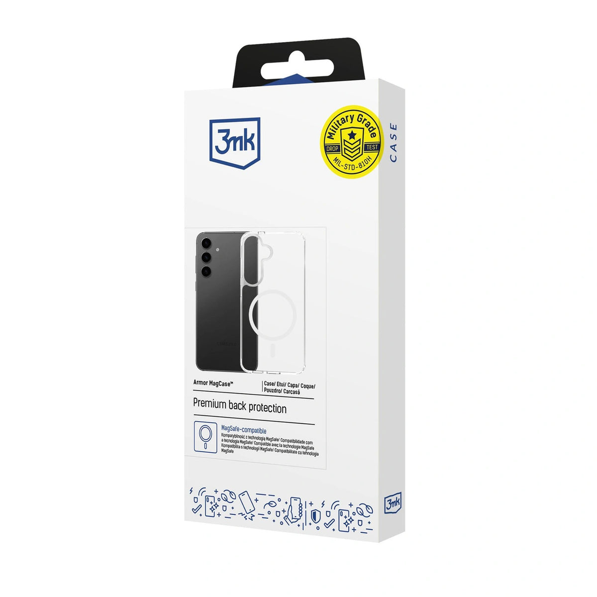 Etui 3mk Armor Magcase na Samsung Galaxy S24+ - przezroczyste – zdjęcie 10