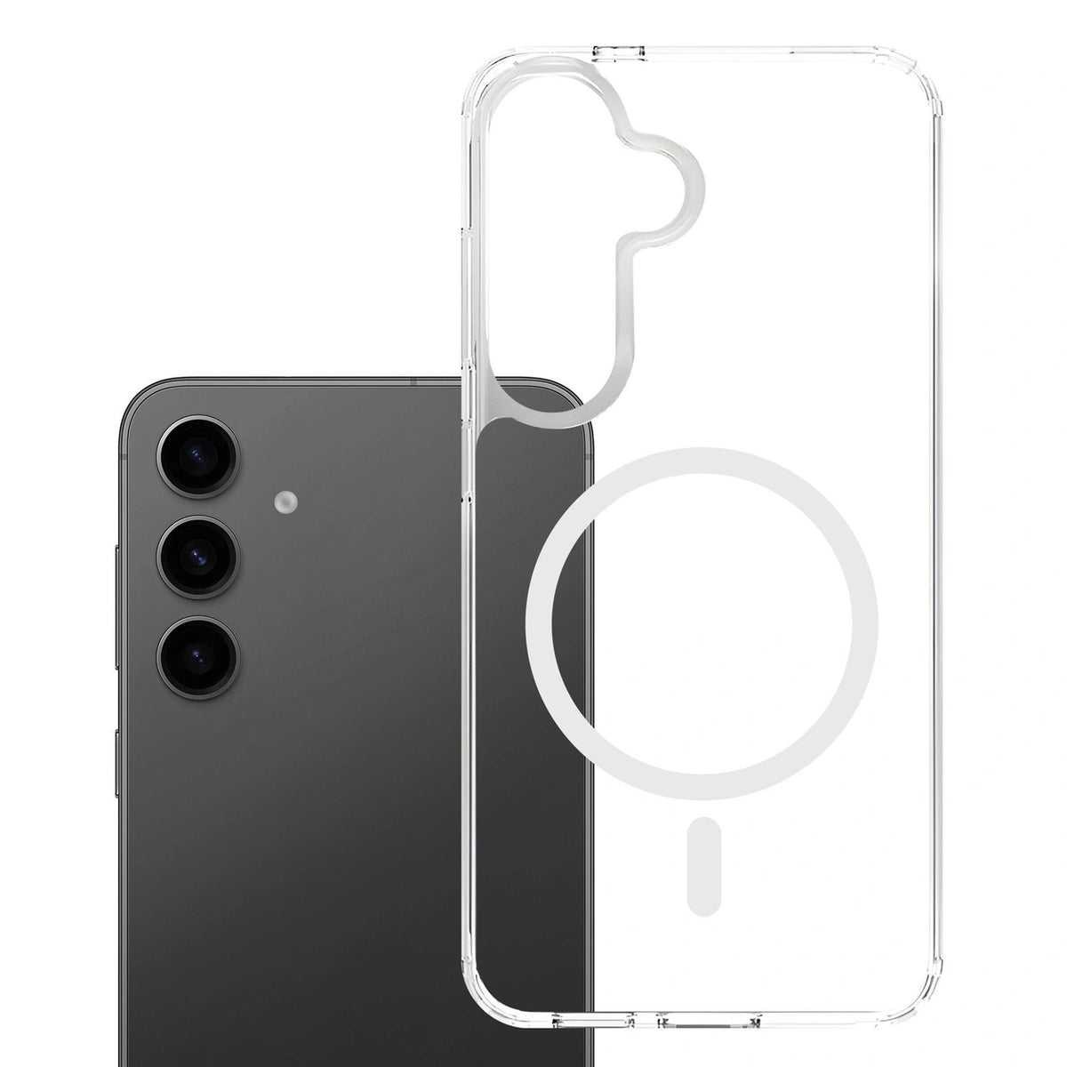 Etui 3mk Armor Magcase na Samsung Galaxy S24+ - przezroczyste – zdjęcie 2