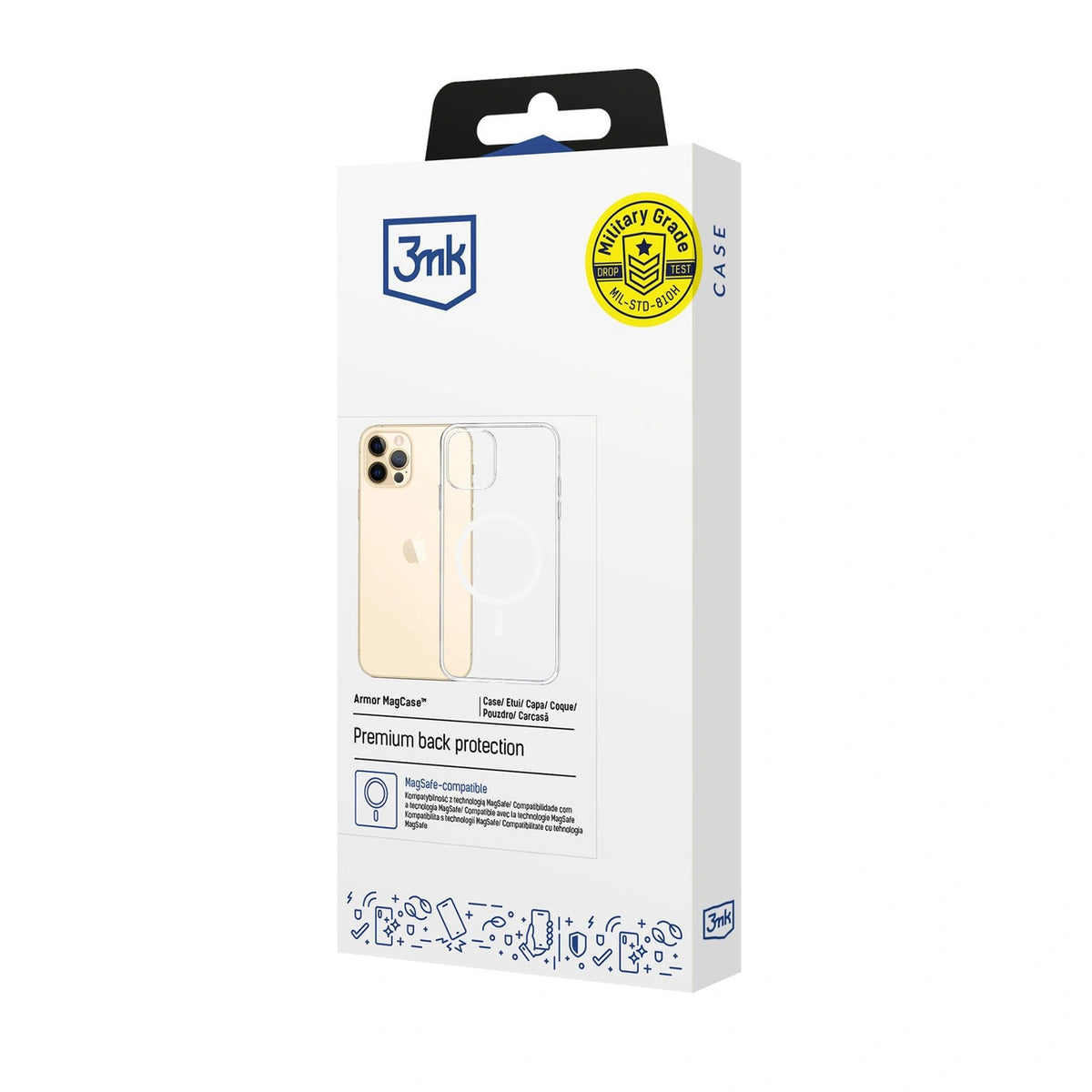 Etui 3mk Armor Magcase na iPhone 12 Pro Max - przezroczyste – zdjęcie 8