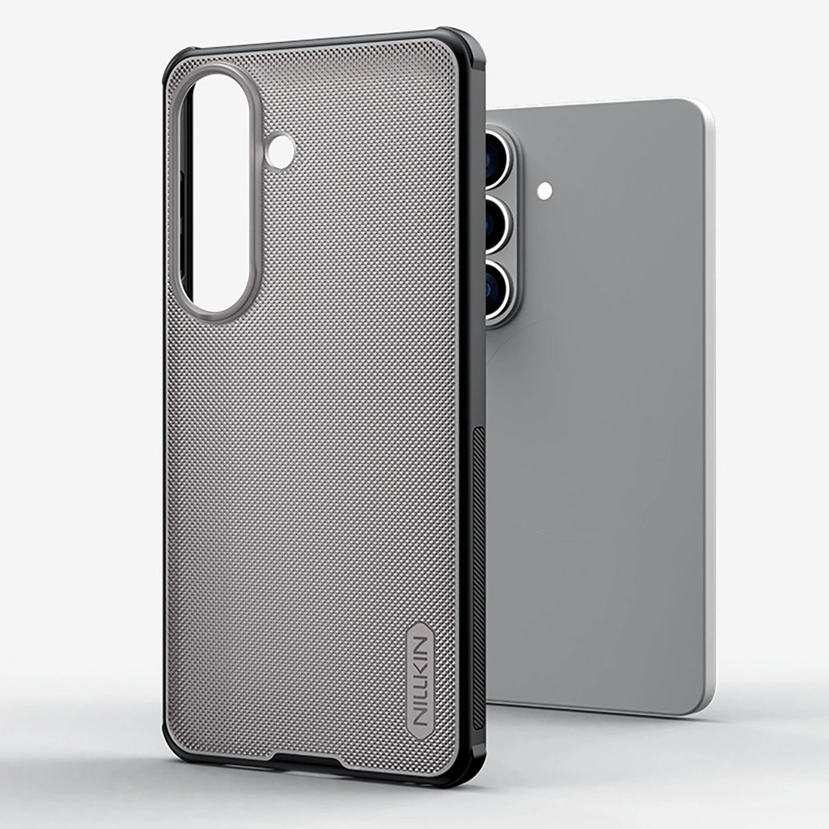 Etui Nillkin Frosted na Samsung Galaxy S26+ - półprzezroczysto-czarne – zdjęcie 7