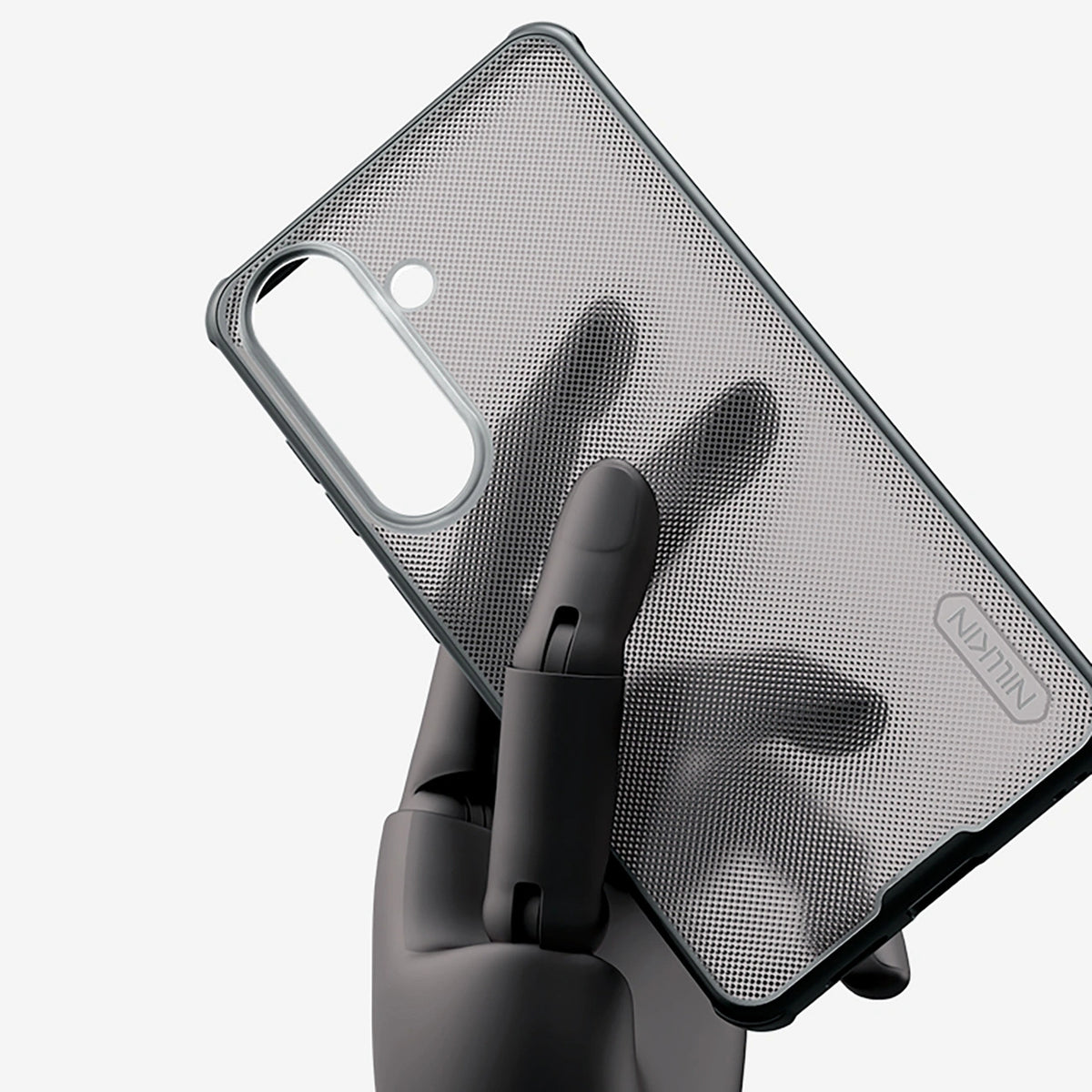 Etui Nillkin Frosted na Samsung Galaxy S26+ - półprzezroczysto-czarne – zdjęcie 8