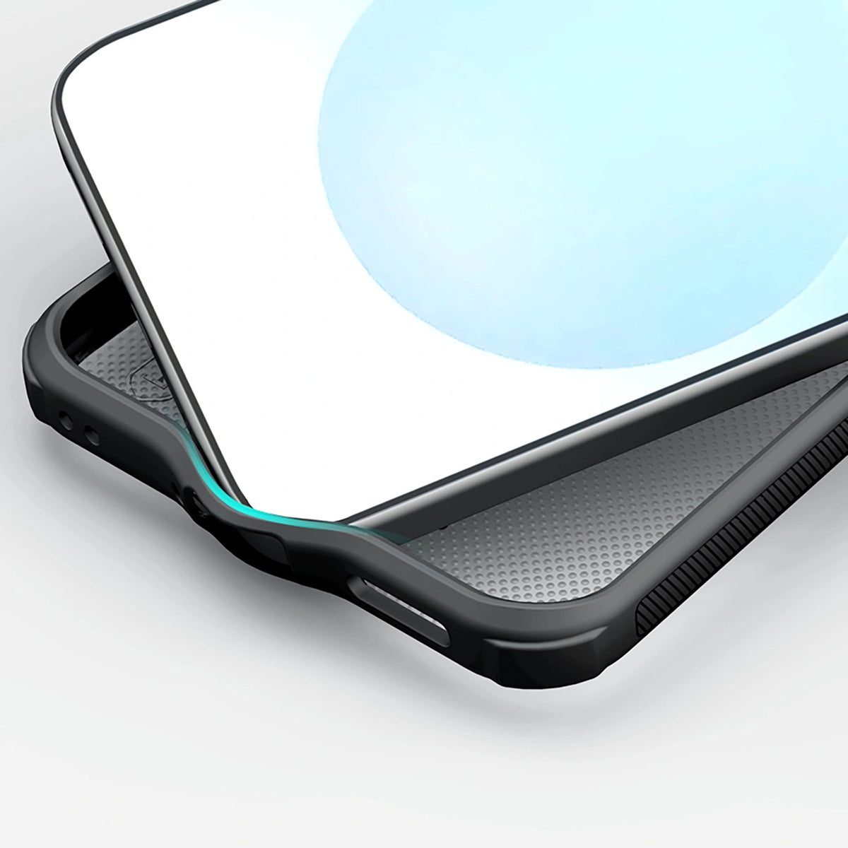Etui Nillkin Frosted na Samsung Galaxy S26+ - półprzezroczysto-czarne – zdjęcie 9
