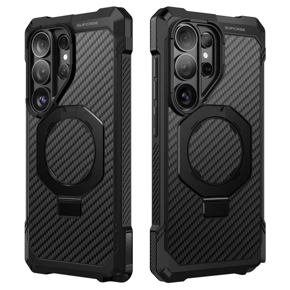 Etui Supcase UB Grip Mag MagSafe na Samsung Galaxy S26 Ultra - czarne – zdjęcie 2