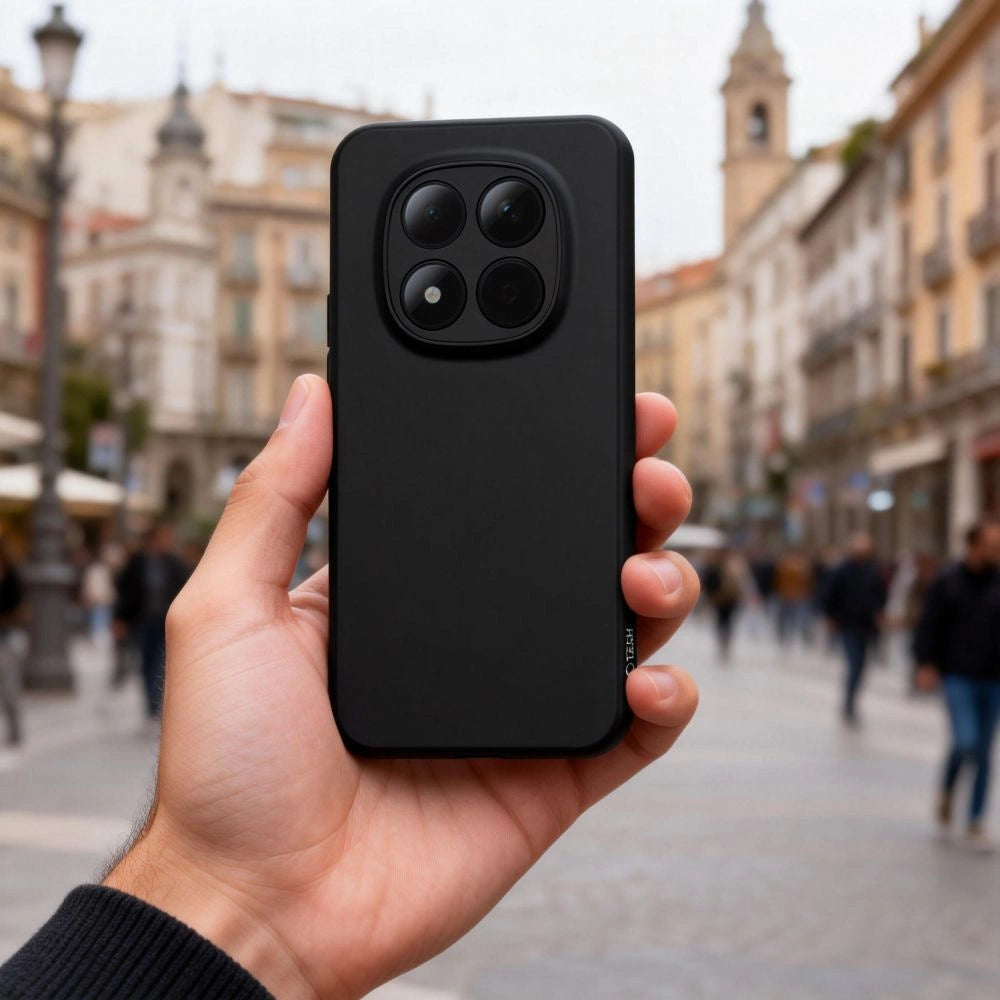 Etui Tech-Protect Icon na Xiaomi Redmi Note 15 Pro 5G - czarne – zdjęcie 2