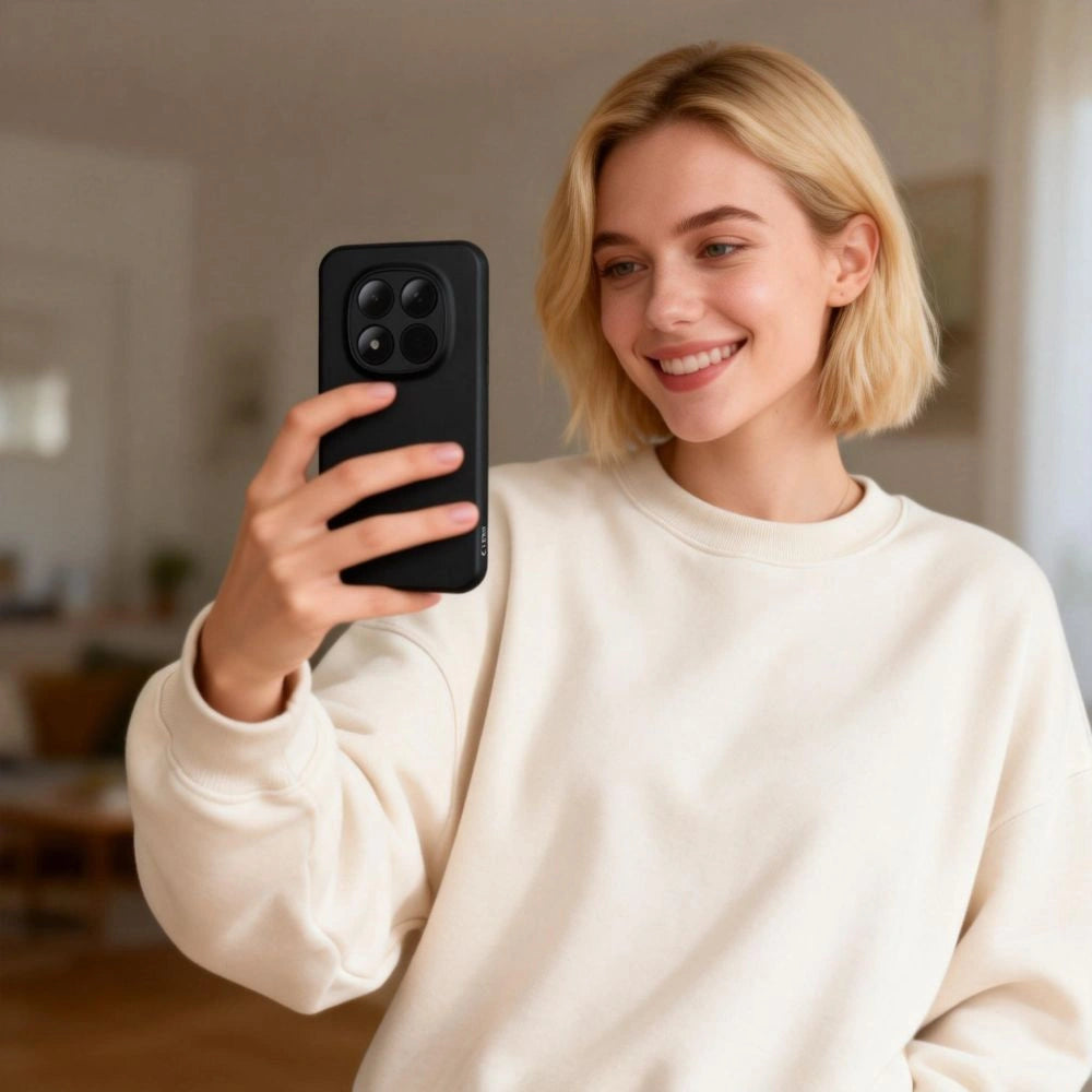 Etui Tech-Protect Icon na Xiaomi Redmi Note 15 Pro 5G - czarne – zdjęcie 3