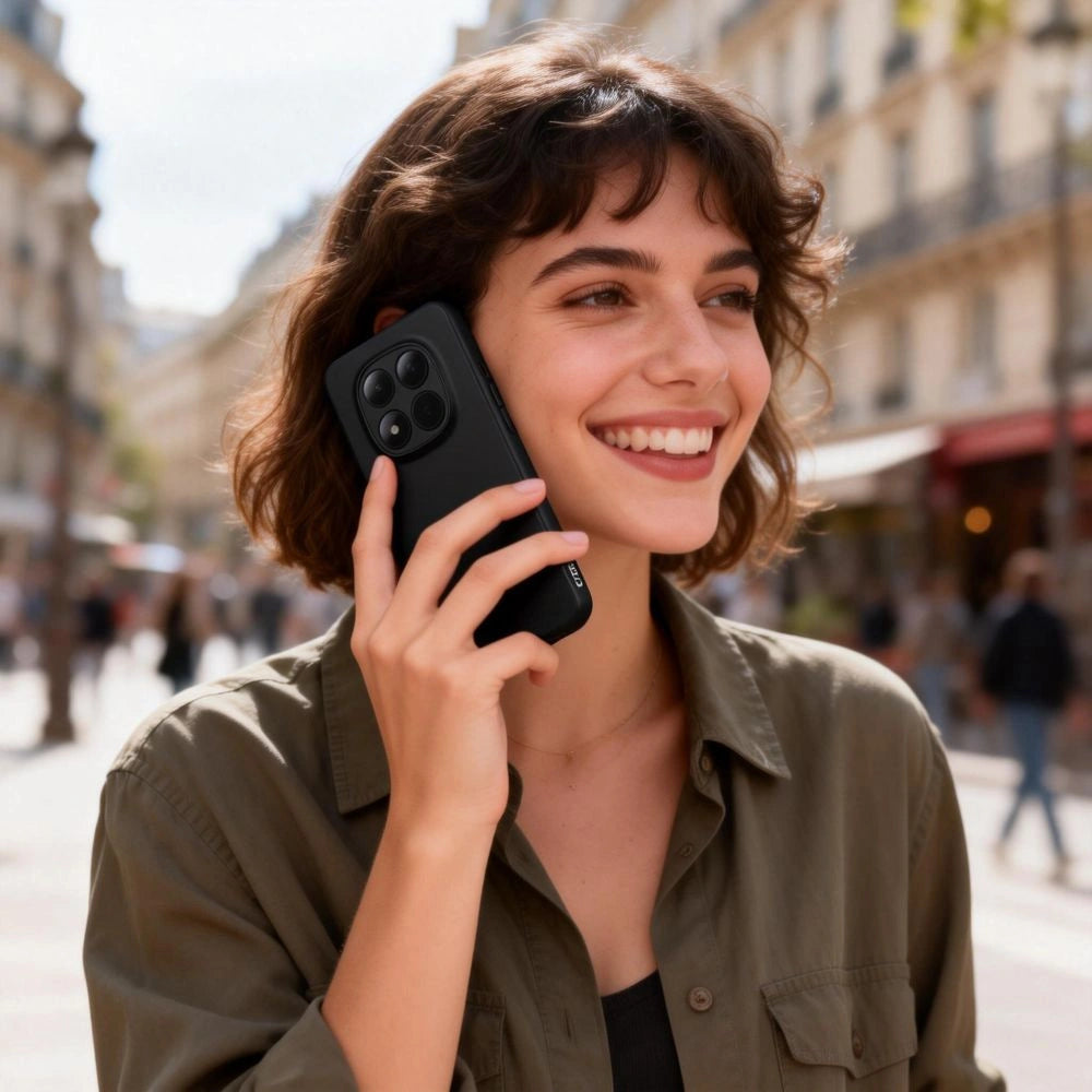 Etui Tech-Protect Icon na Xiaomi Redmi Note 15 Pro 5G - czarne – zdjęcie 4