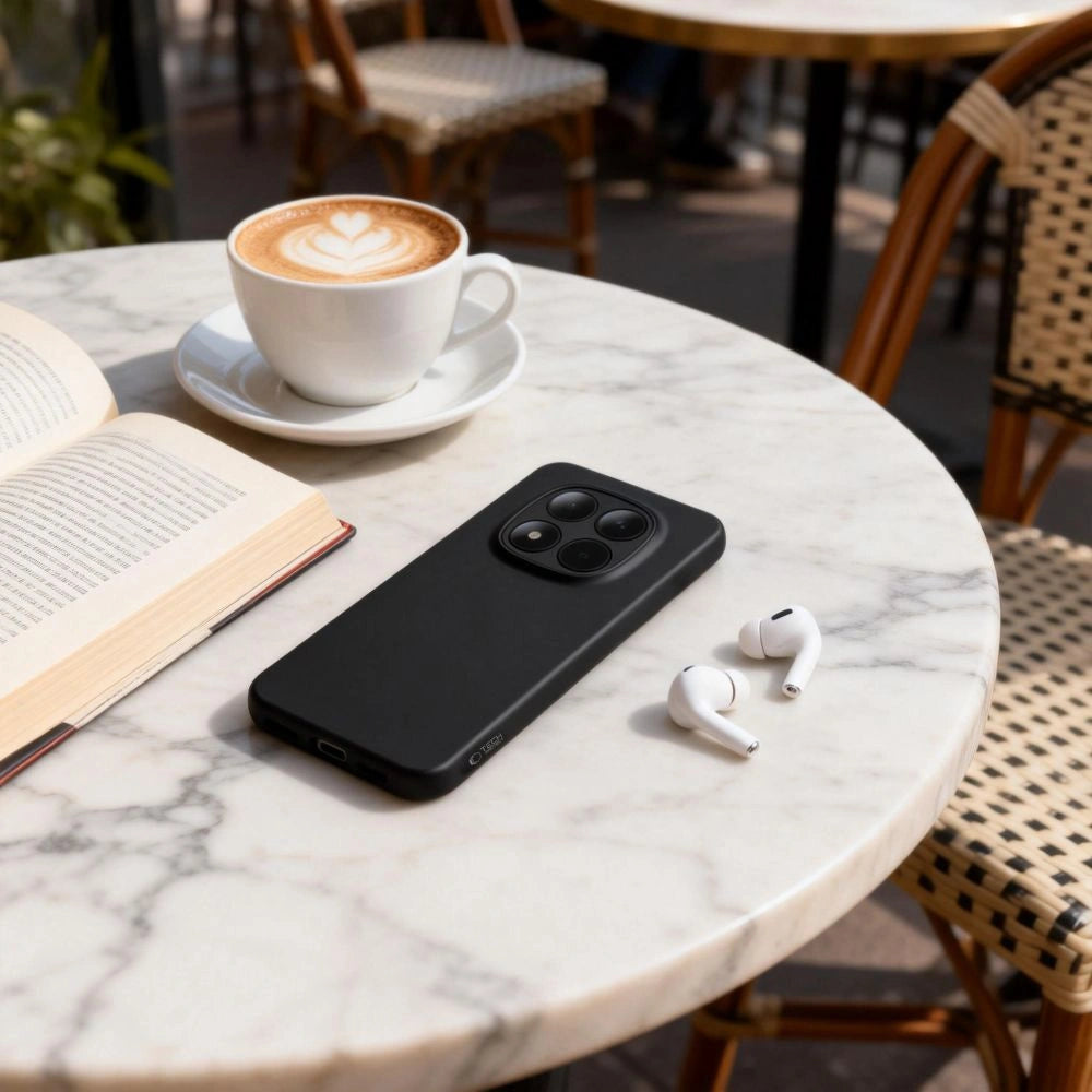 Etui Tech-Protect Icon na Xiaomi Redmi Note 15 Pro 5G - czarne – zdjęcie 5