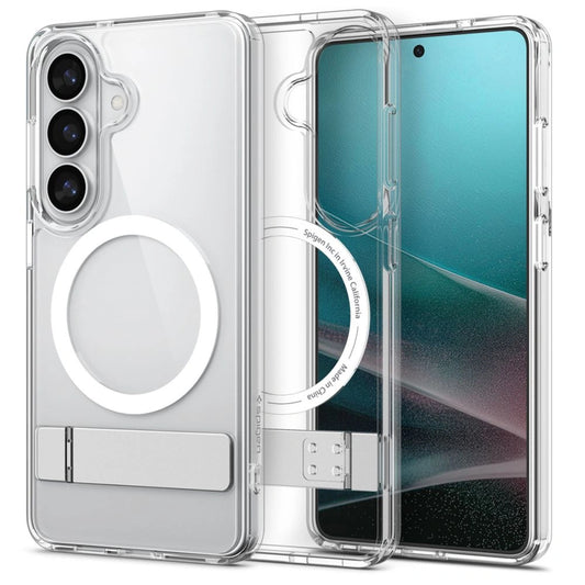 Etui Spigen Ultra Hybrid S Mag na Samsung Galaxy S26 - przezroczysto-białe