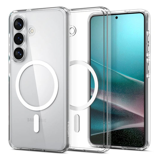 Etui Spigen Ultra Hybrid Mag na Samsung Galaxy S26+ - przezroczysto-białe