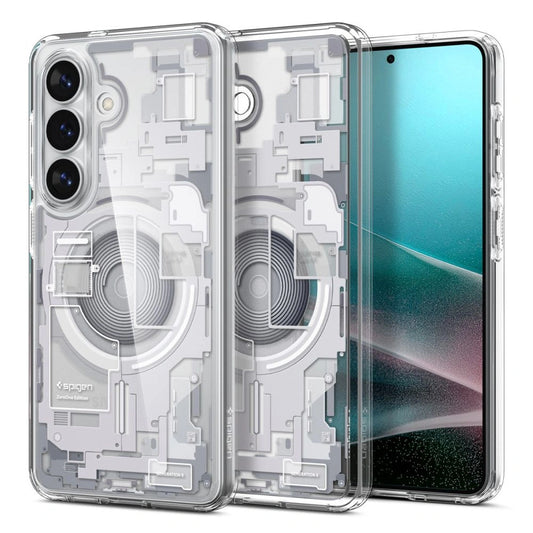 Etui Spigen Ultra na Samsung Galaxy S26+ Zero One - przezroczysto-białe