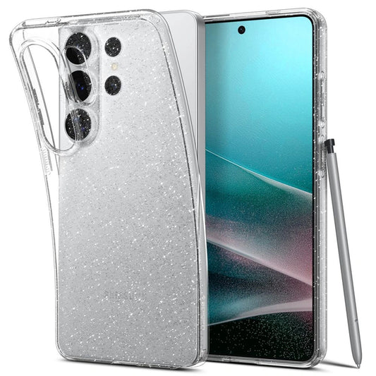 Etui Spigen Liquid na Samsung Galaxy S26 Ultra - brokatowo-przezroczyste