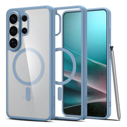 Etui Spigen Ultra na Samsung Galaxy S26 Ultra - przezroczysto-niebieskie
