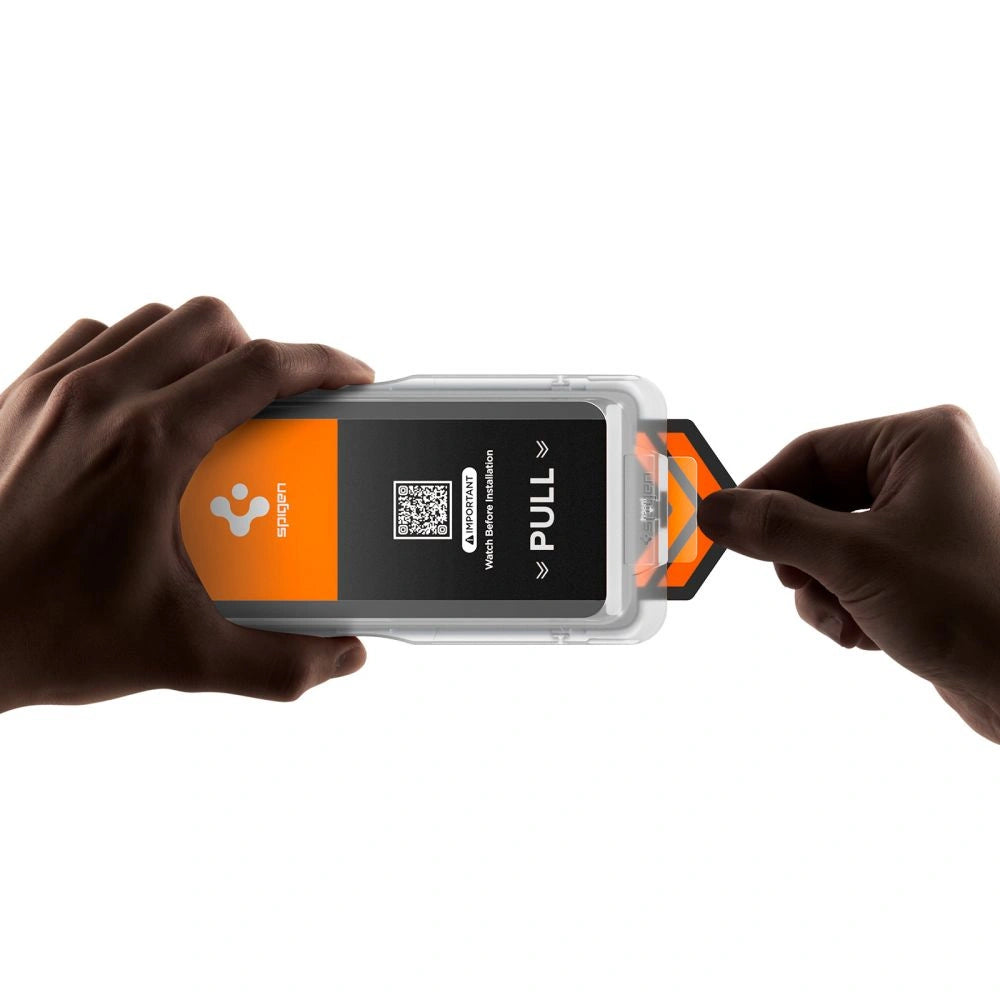 Szkło hartowane Spigen Glas.Tr Ez Fit Pro HD 2-pack na Samsung Galaxy S26 Ultra – zdjęcie 5