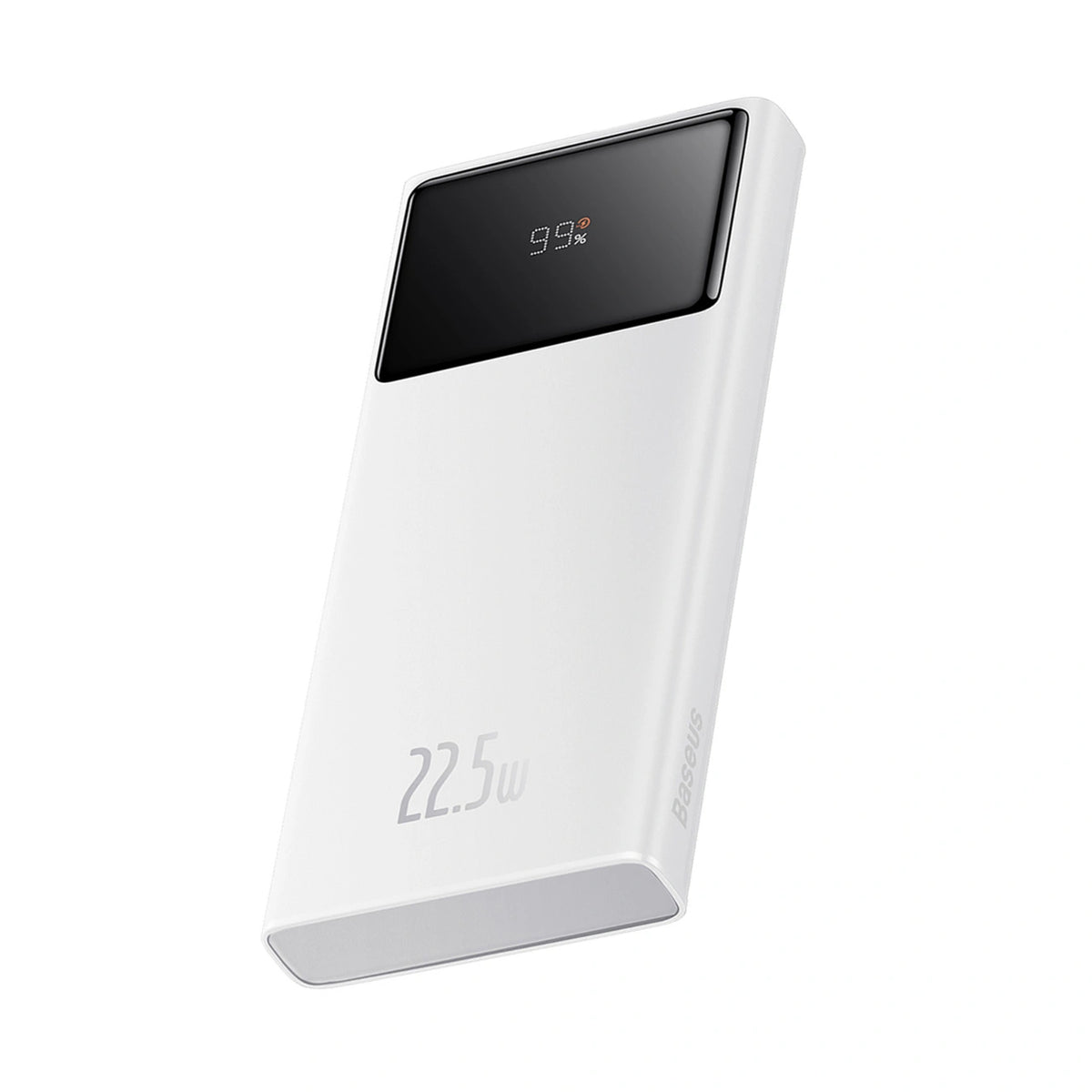 Powerbank Baseus Star-Lord 10000mAh 22,5W z wyświetlaczem cyfrowym - biały