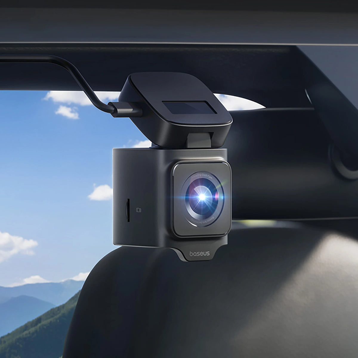 Wideorejestrator Baseus PrimeTrip VD1 Pro kamera samochodowa 4K - czarny – zdjęcie 14