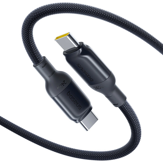 Kabel Baseus PicoGo Fast Charging 240W USB-C do USB-C 1m - czarny