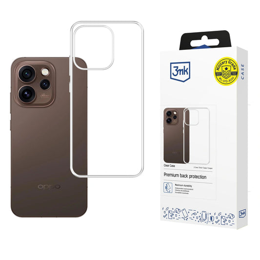 Etui 3mk Clear Case na Oppo Reno 15 Pro 5G (CPH2813) - przezroczyste