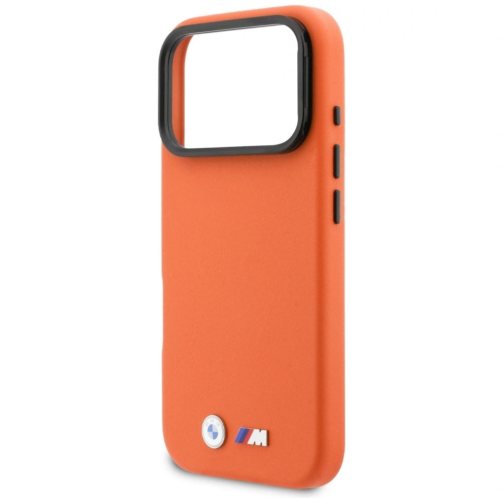 Etui BMW M Metal Logo MagSafe na iPhone 17 Pro - pomarańczowe – zdjęcie 6