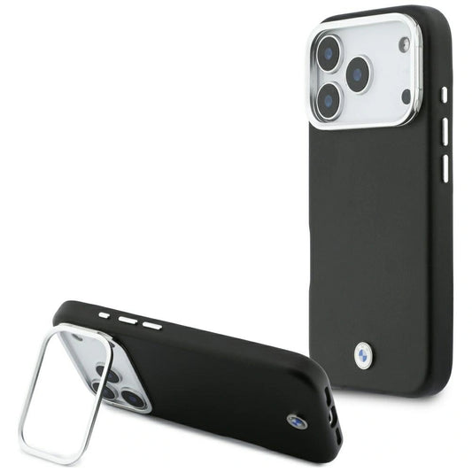 Etui BMW M Sign Metal Logo MagSafe na iPhone 17 Pro - czarne