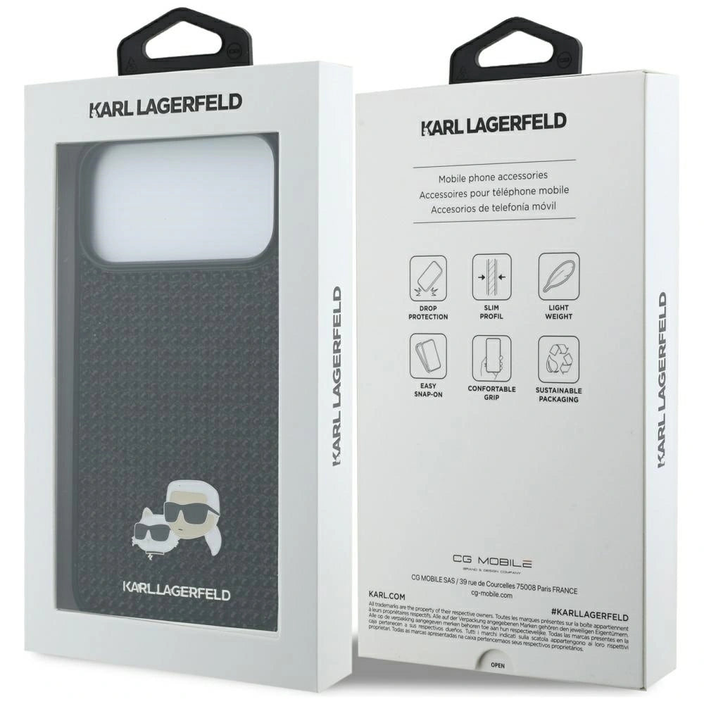 Etui Karl Lagerfeld Rhinestones na iPhone 17 Pro Max - czarne – zdjęcie 8