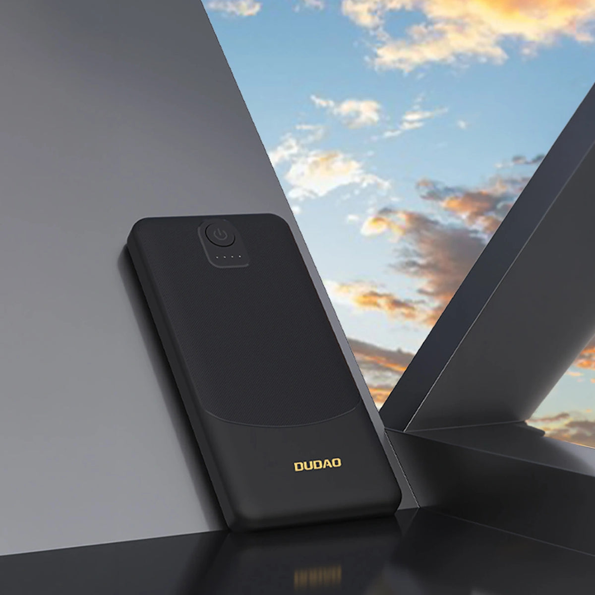 Powerbank Dudao K10Pro 2,4A 20000mAh 2 x USB-A - czarny – zdjęcie 3