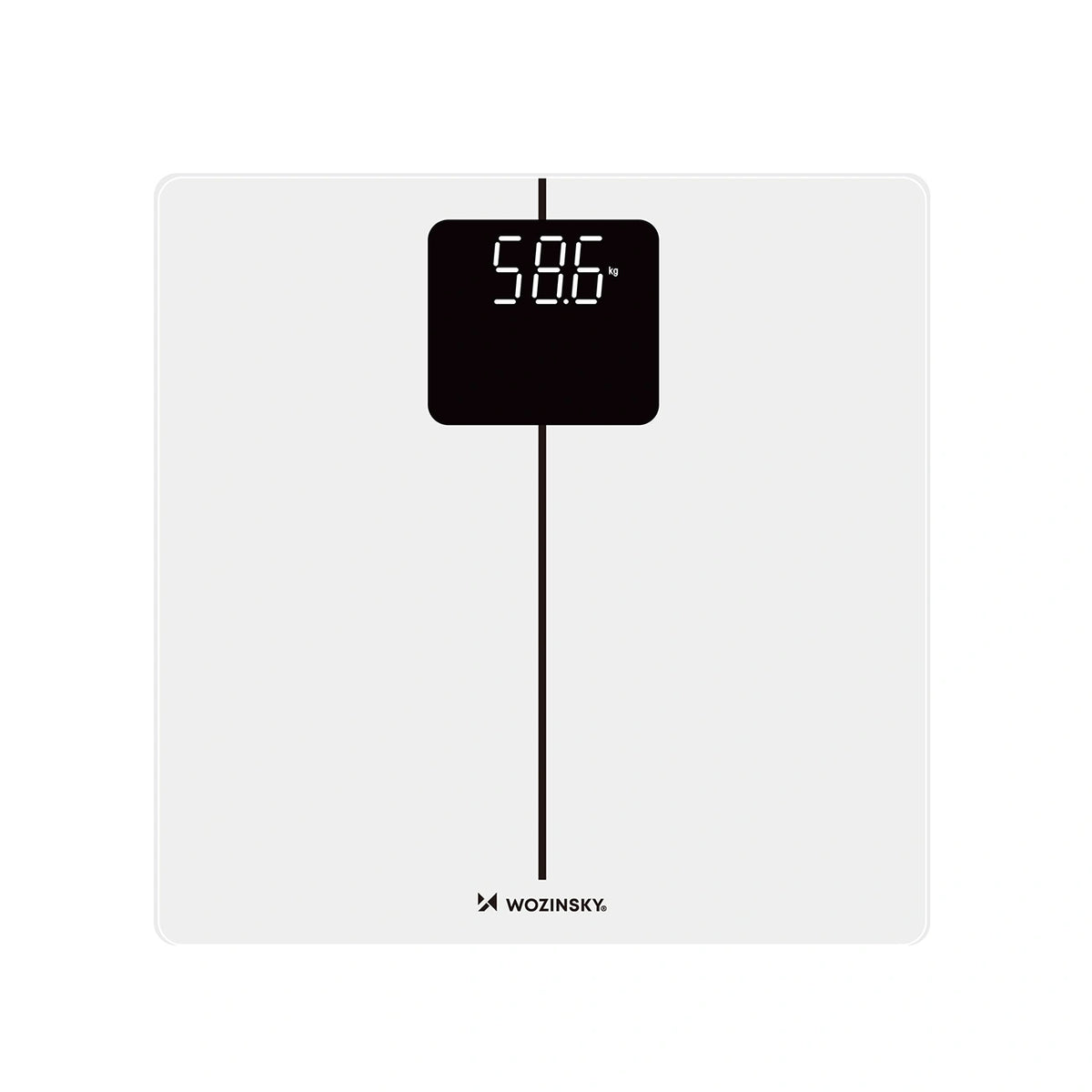 Waga łazienkowa Wozinsky WIWL-180 inteligentna Bluetooth - biała – zdjęcie 2