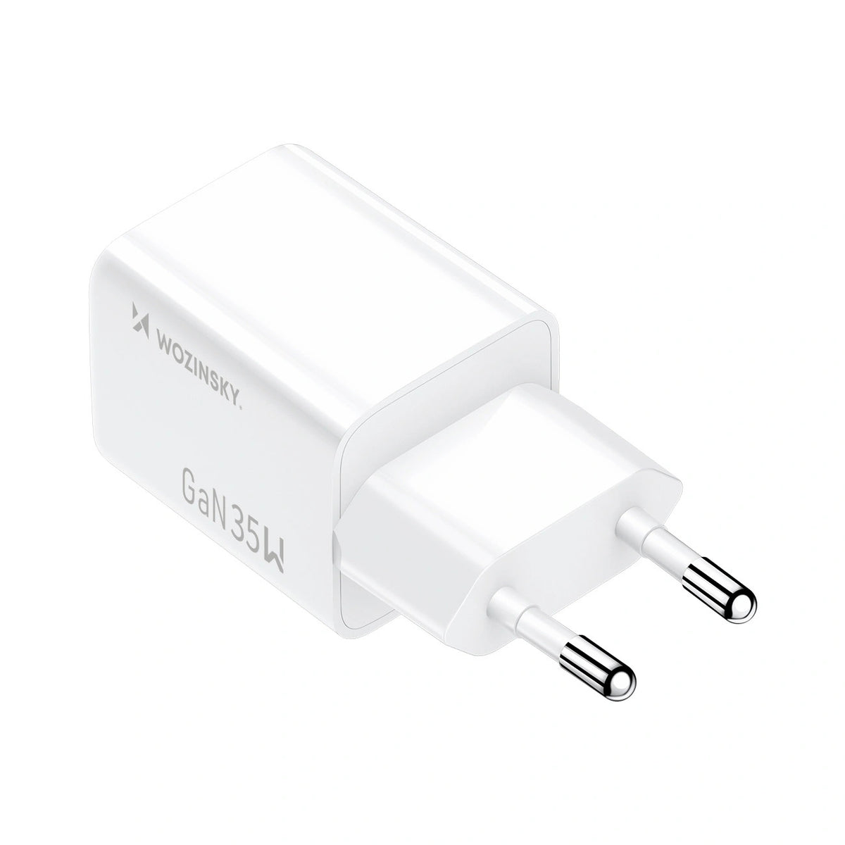 Ładowarka sieciowa Wozinsky WWC-35W GaN USB-A + USB-C - biała – zdjęcie 3