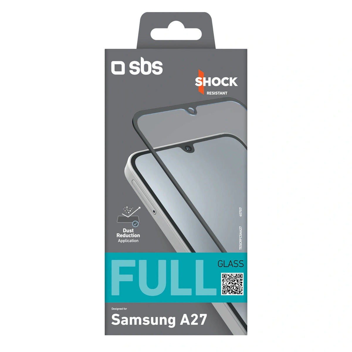 Szkło hartowane SBS Full Cover na Samsung Galaxy A27 – zdjęcie 2