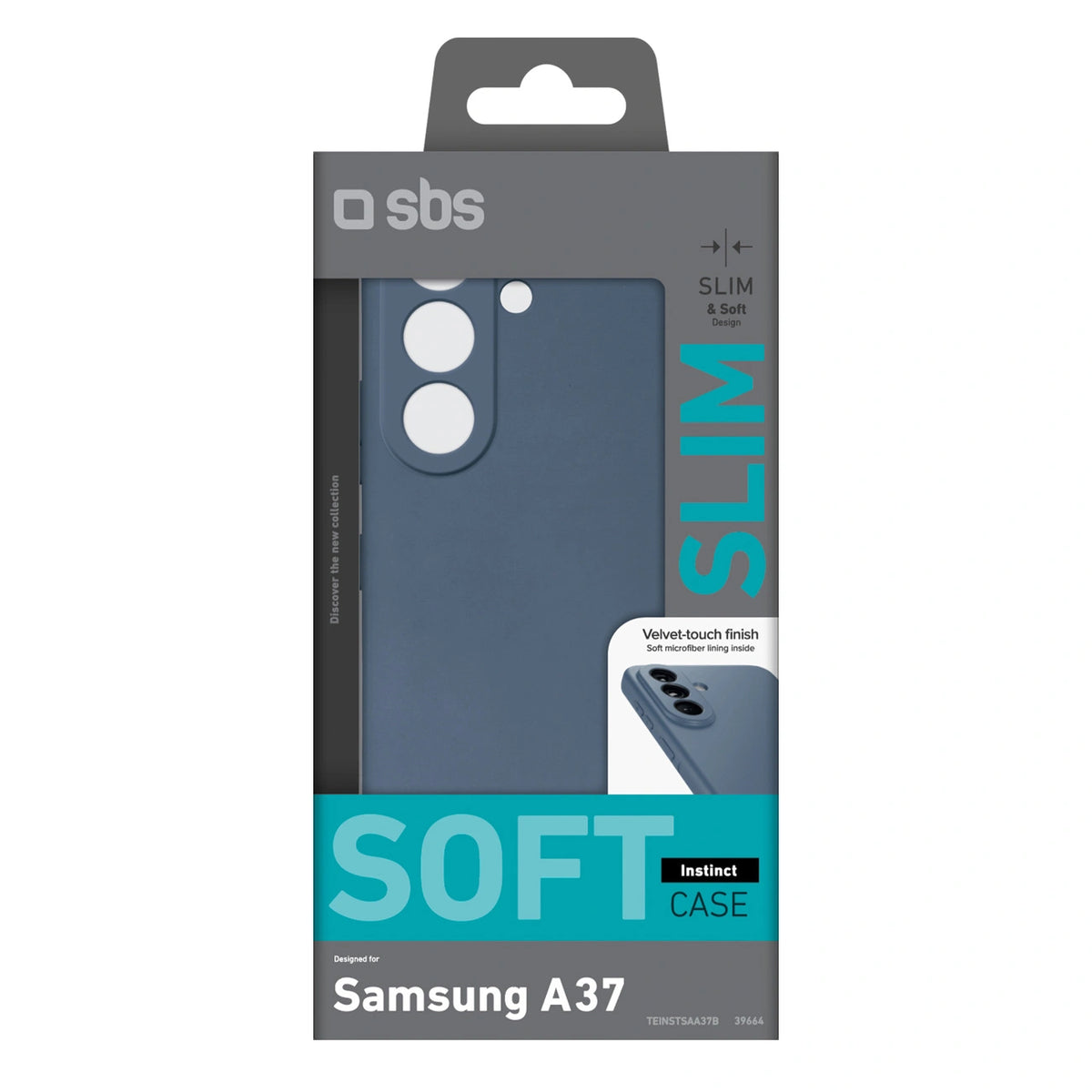 Etui SBS Instinct na Samsung Galaxy A37 - niebieskie – zdjęcie 2