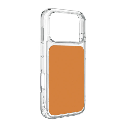 Etui Puro Plate na iPhone 17 Pro Max kompatybilne z MagSafe - pomarańczowe