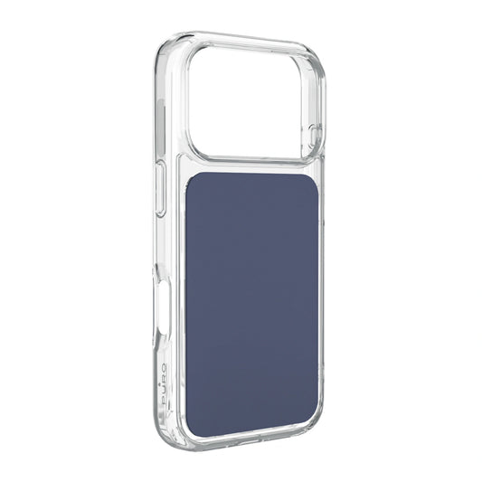 Etui Puro Plate Mag na iPhone 17 Pro kompatybilne z MagSafe - niebieskie