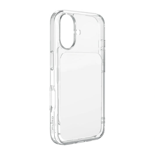 Etui Puro Plate Mag na iPhone 17 kompatybilne z MagSafe - białe