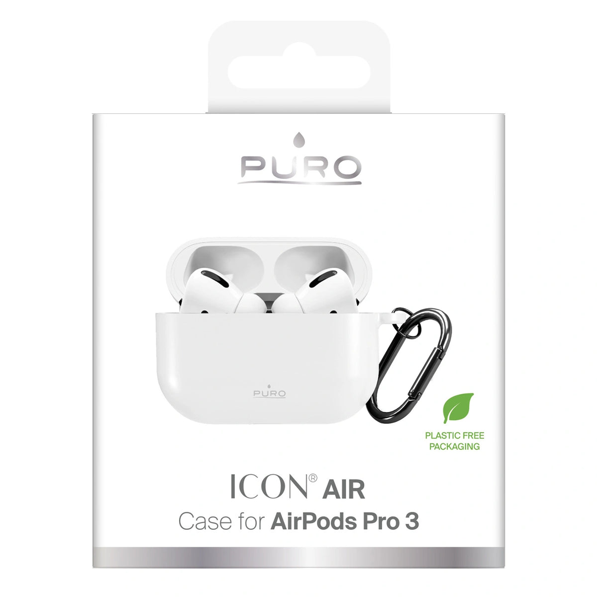 Etui Puro Icon na AirPods Pro 3 - białe – zdjęcie 2