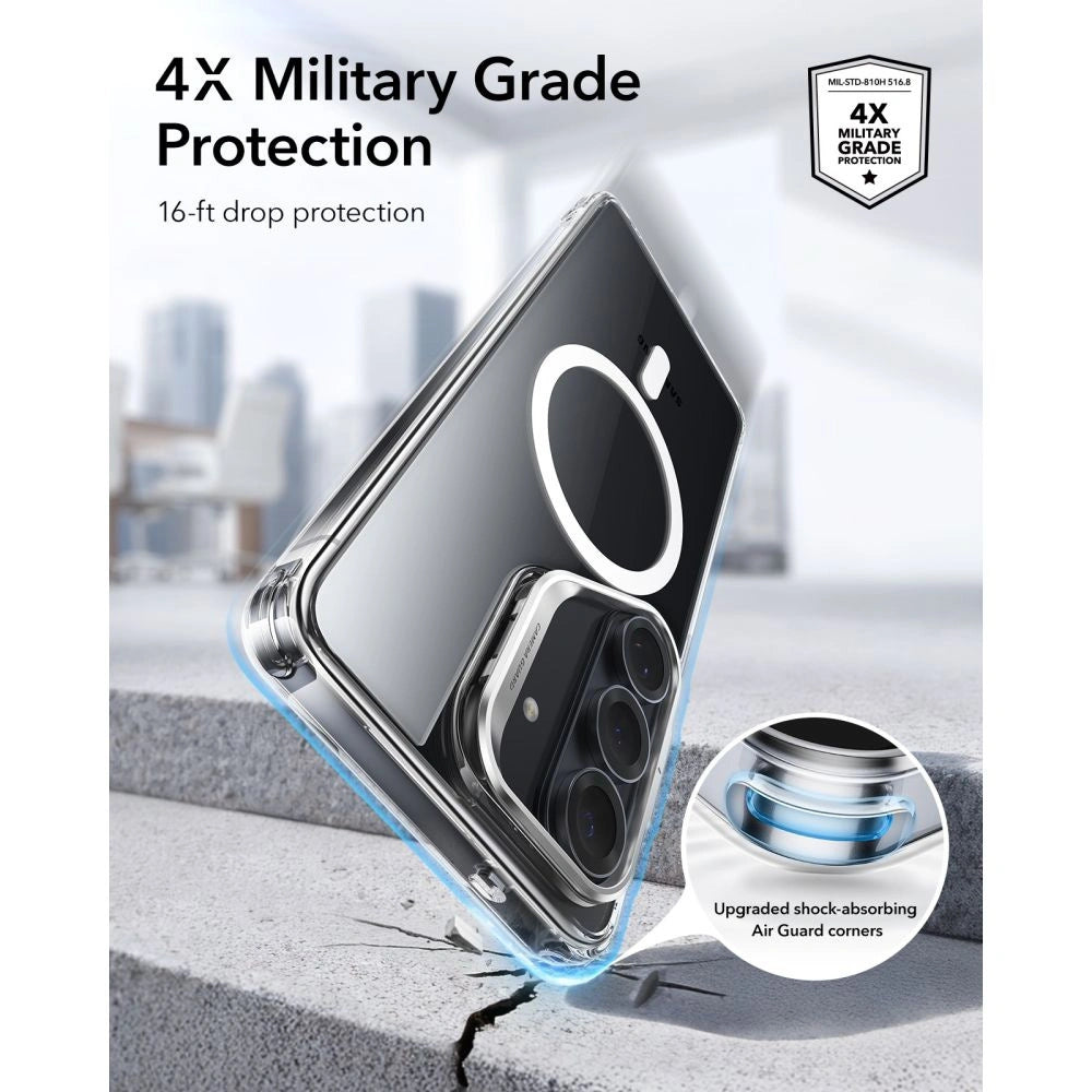 Etui ESR Classic Hybrid Kickstand na Samsung Galaxy S26 - przezroczyste – zdjęcie 5