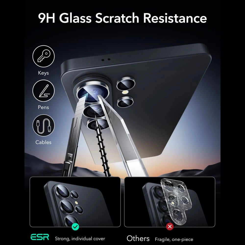 Osłona aparatu ESR Armorite Camera Protector na Samsung Galaxy S26 Ultra – zdjęcie 6