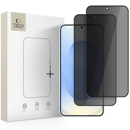 Szkło hartowane Tech-Protect Glass SPY+ 2-Pack na Samsung Galaxy S26