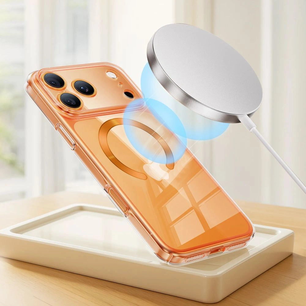 Pierścień magnetyczny Tech-Protect MMP-210 MagSafe - pomarańczowy / czarny – zdjęcie 7