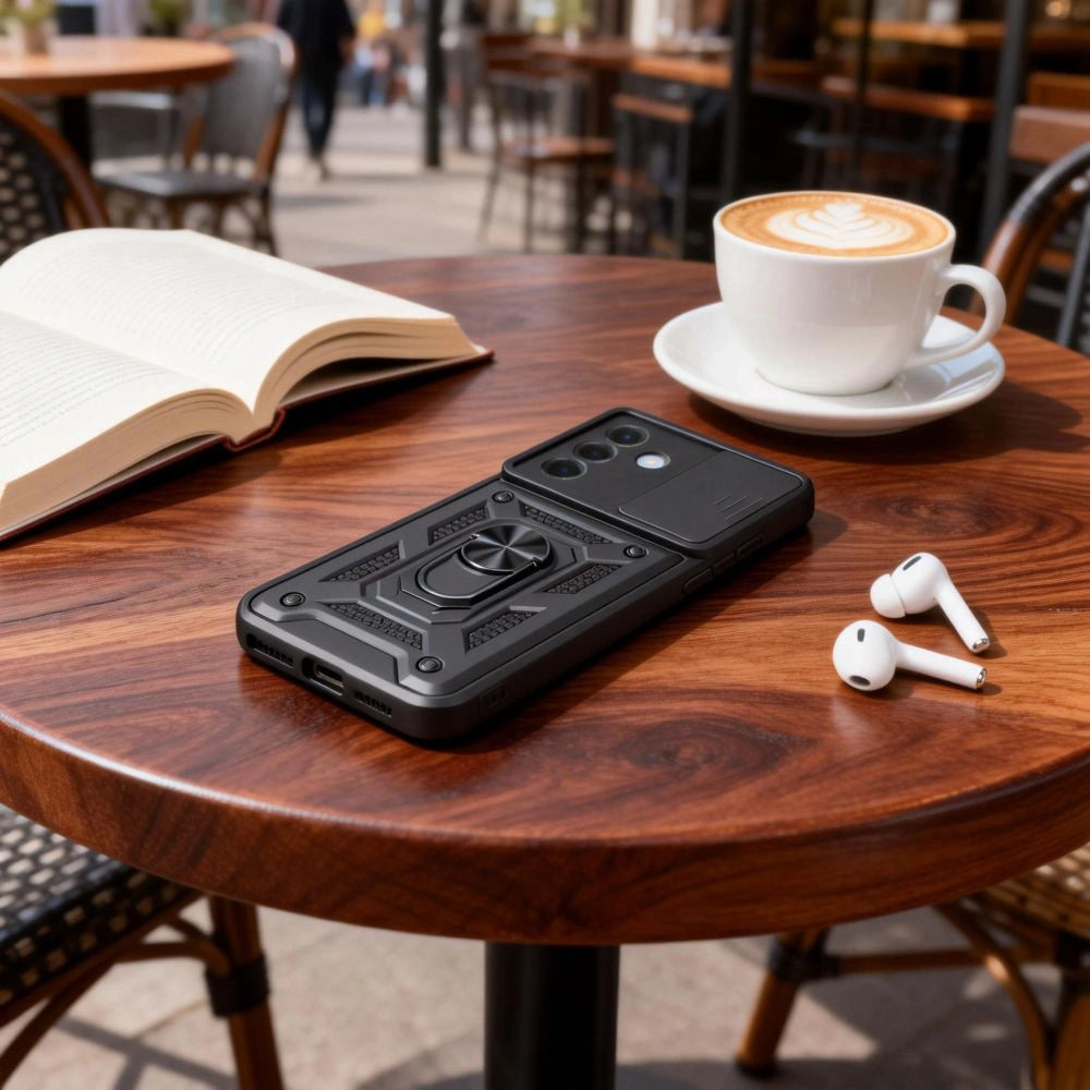 Etui Tech-Protect CamShield Pro na Samsung Galaxy A57 5G - czarne – zdjęcie 3