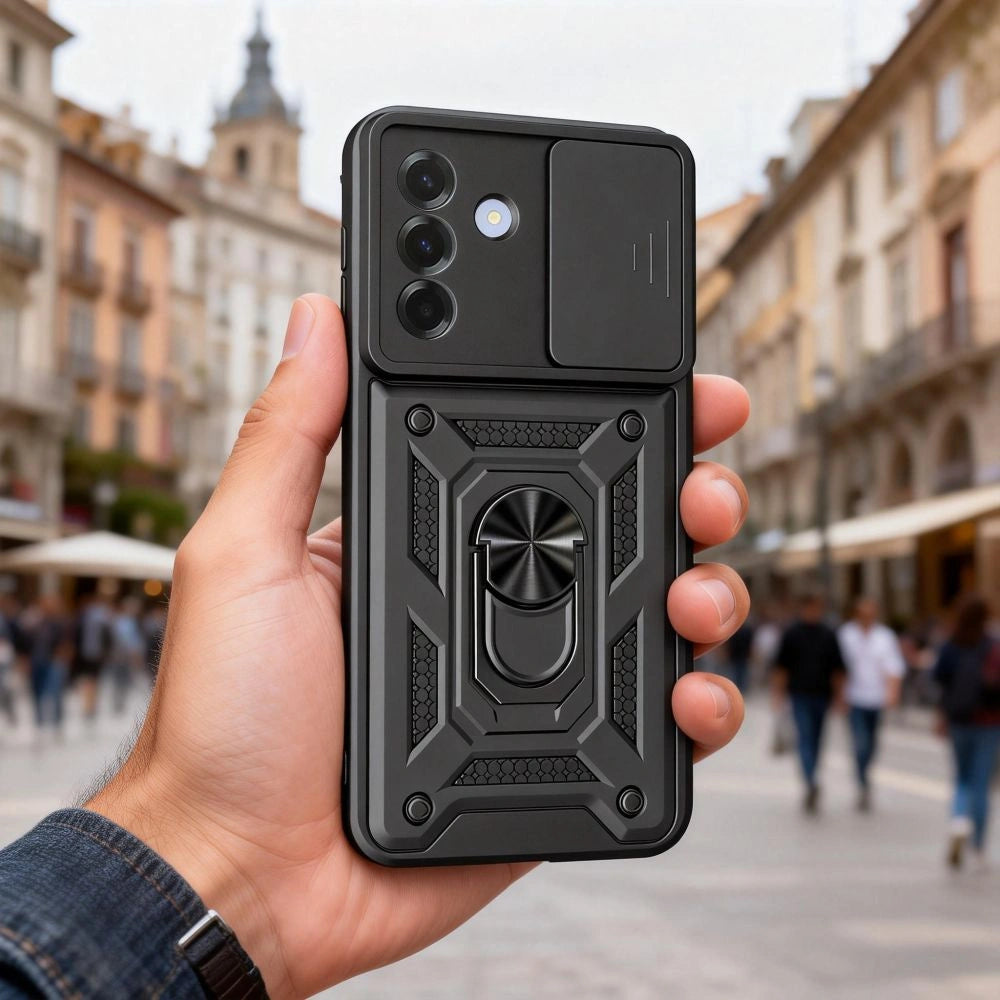 Etui Tech-Protect CamShield Pro na Samsung Galaxy A57 5G - czarne – zdjęcie 4