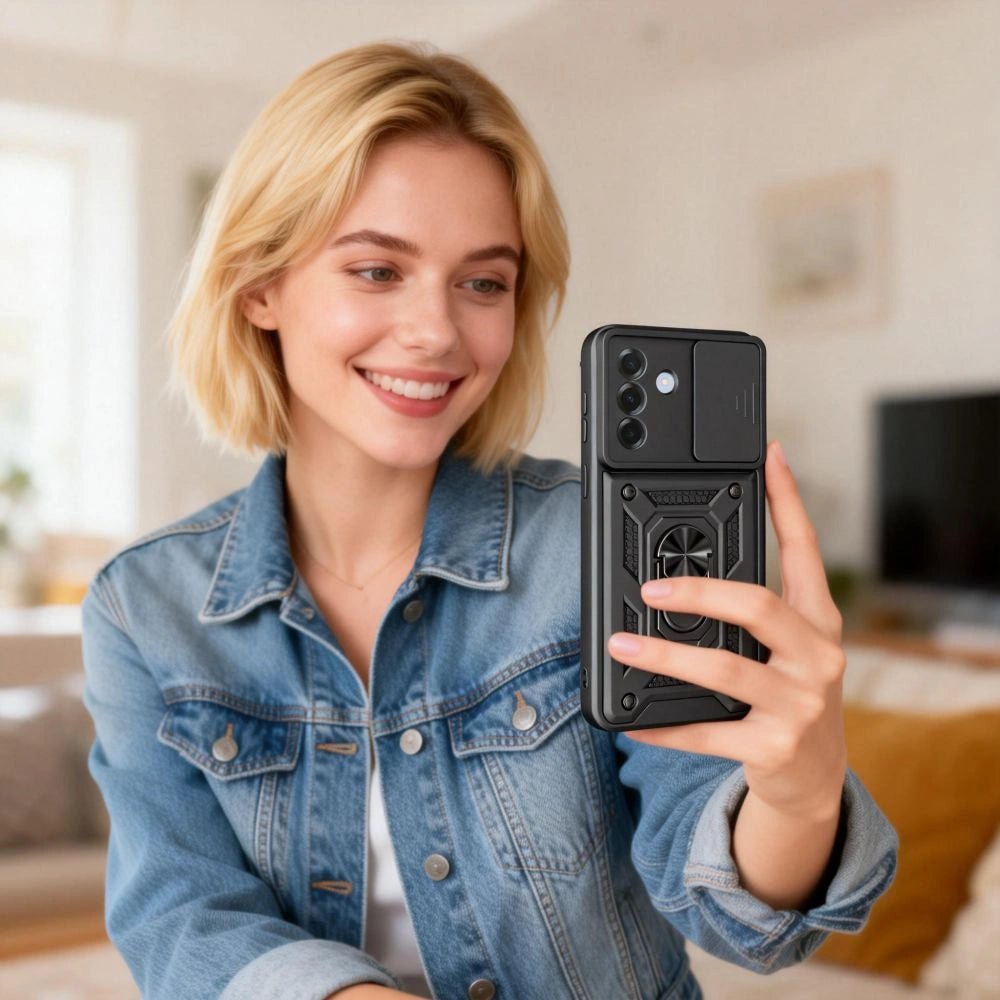 Etui Tech-Protect CamShield Pro na Samsung Galaxy A57 5G - czarne – zdjęcie 6