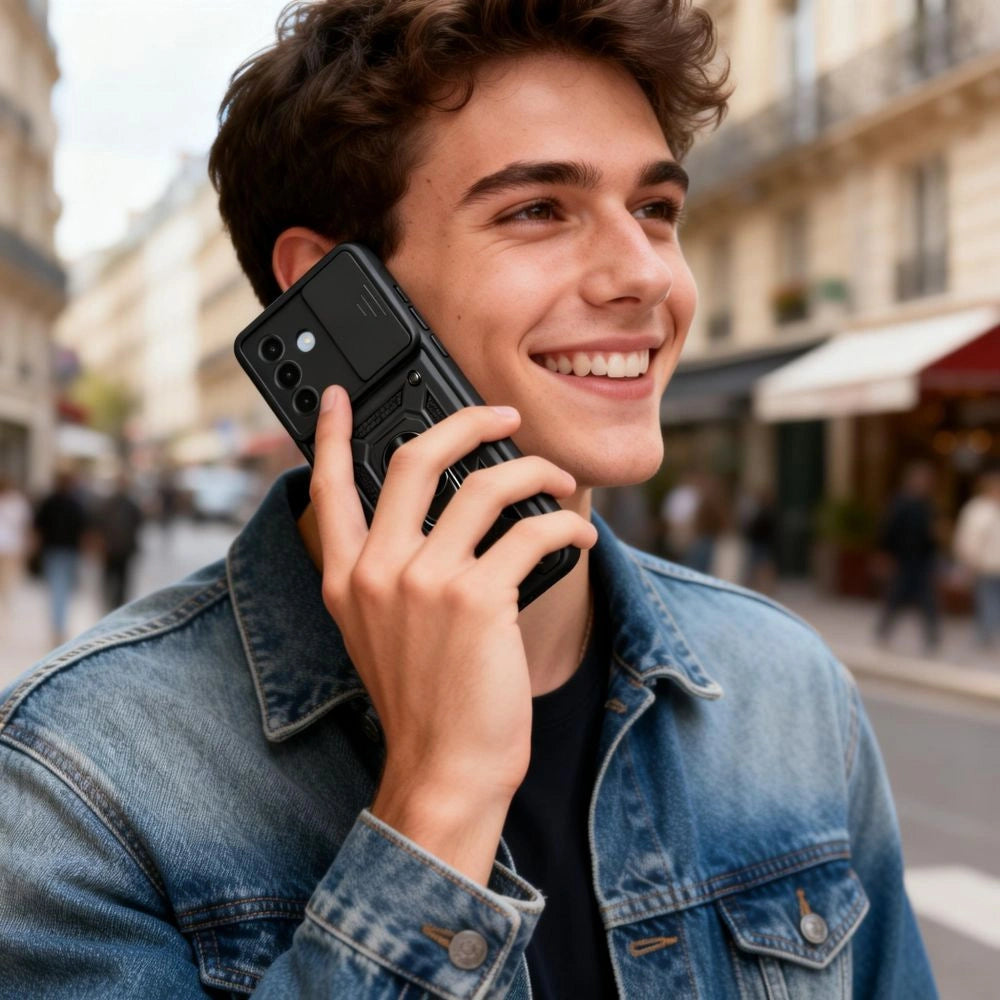 Etui Tech-Protect CamShield Pro na Samsung Galaxy A57 5G - czarne – zdjęcie 7