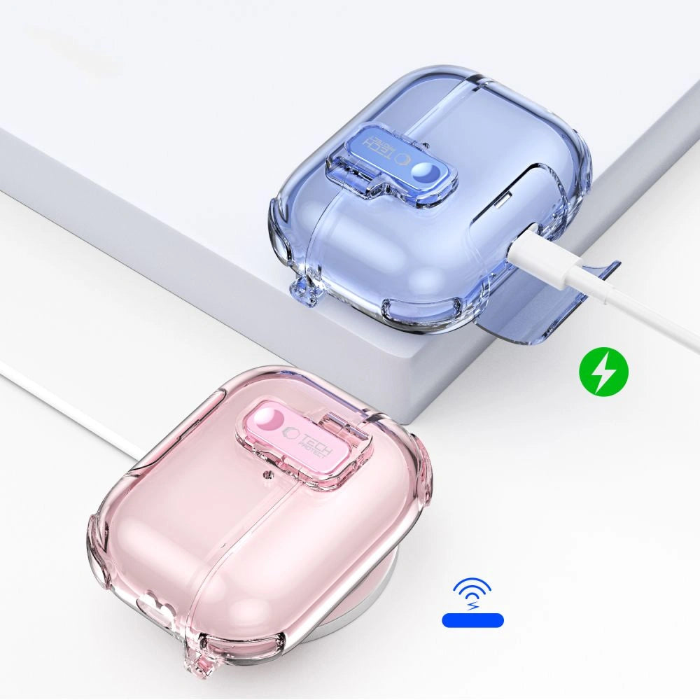 Etui Tech-Protect Bounce Pro na AirPods Pro 3 - różowe – zdjęcie 12